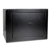 Cassaforte a Mobile con Chiave 17x23x17 cm per Hotel Casa Jepsen Nera