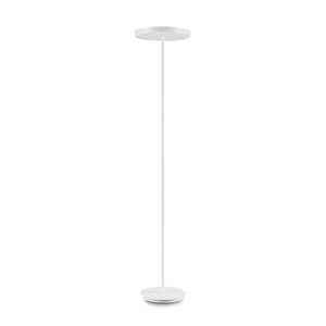 Piantana Moderna Colonna Metallo Bianco 4 Luci Gx53 9W 3000K Luce Calda