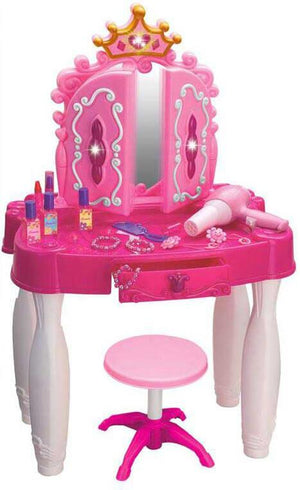 Specchiera Giocattolo per Bambini Rosa e Bianco Kids Joy Glamour