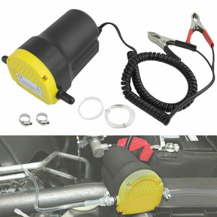 POMPA DI ASPIRAZIONE 12V 60W PER ESTRAZIONE ELETTRICA CAMBIO GASOLIO OLIO DIESEL