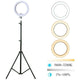 Luce Led ad Anello 30cm per Smartphone RING FILL LIGHT professionale con treppiede 190cm