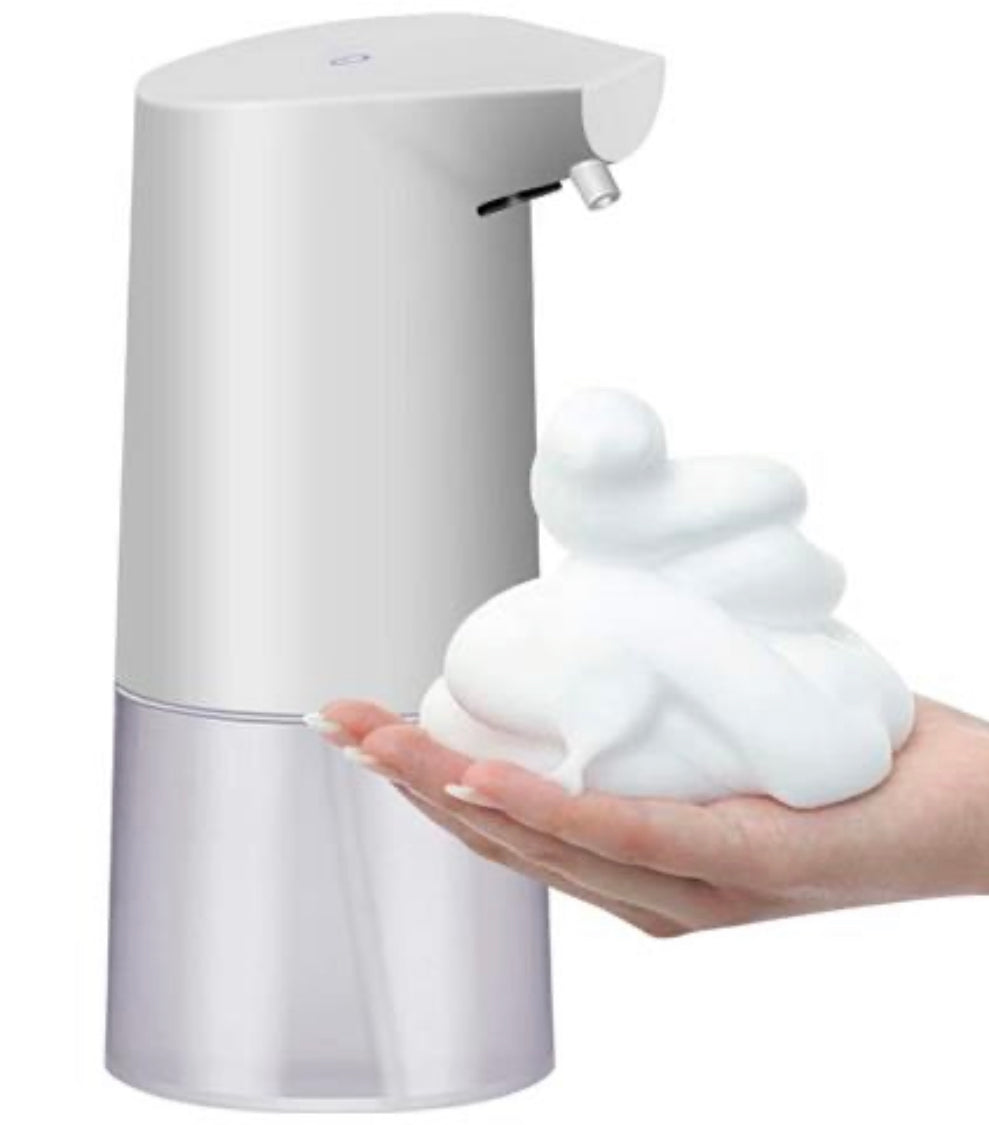 Dispenser Di Sapone Automatico, Distributore Di Sapone Schiumogeno Con Sensore A Infrarossi Senza Contatto Impermeabile Per Bagno Cucina 350Ml