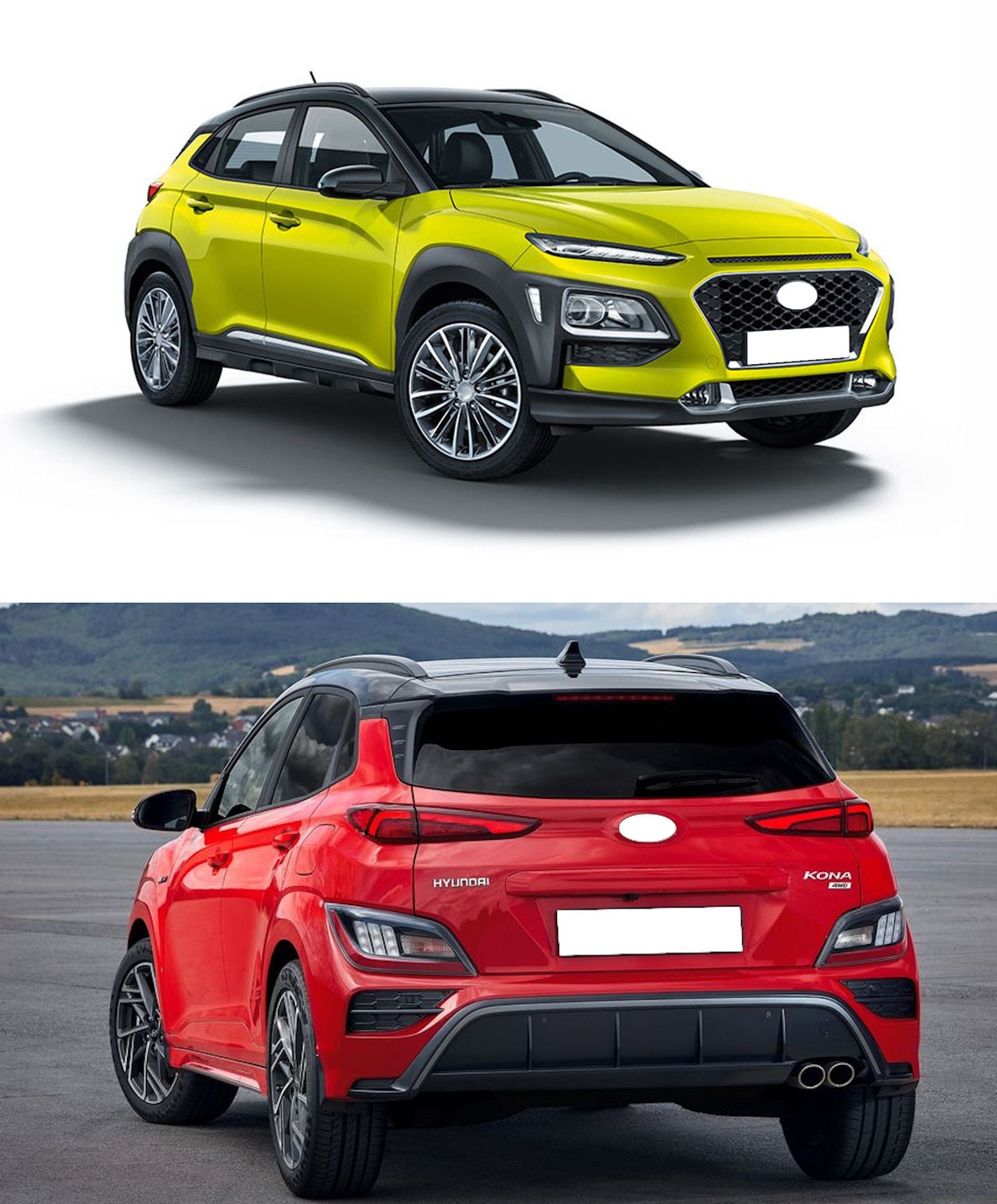 40B-410204 - Tappeto gomma baule - Hyundai Kona dal 2017-, Kona Restyling dal 2021- , Posizione baule inferiore, Non com