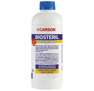 Carson Biosteril Detergente 1 LT SOLUZIONE ANTI MUFFA ALGHE ALTA PENETRAZIONE