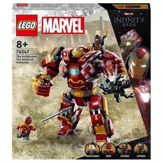 Lego marvel avengers hulkbuster: la battaglia di wakanda