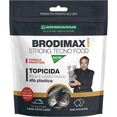 Topicida brodimax tecno food king mayerbraun pasta alla plastica  gr 150 (36 pezzi) Mayerbraun 