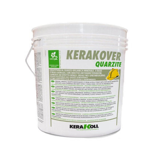 Keradecor Quarzite 14 Lt-Idropittura Superlavabile Al Quarzo Minerale Coprente Effetto Opaco Base Bianca-Kerakoll