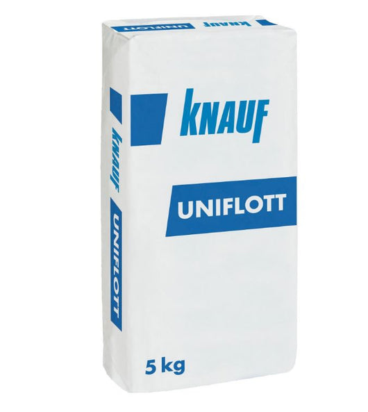 Stucco Uniflott A Base Gesso Ad Alta Resistenza Per La Finitura Dei Giunti 5 Kg-Knauf