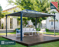 Gazebo in Alluminio Martinique 3X4.3 m