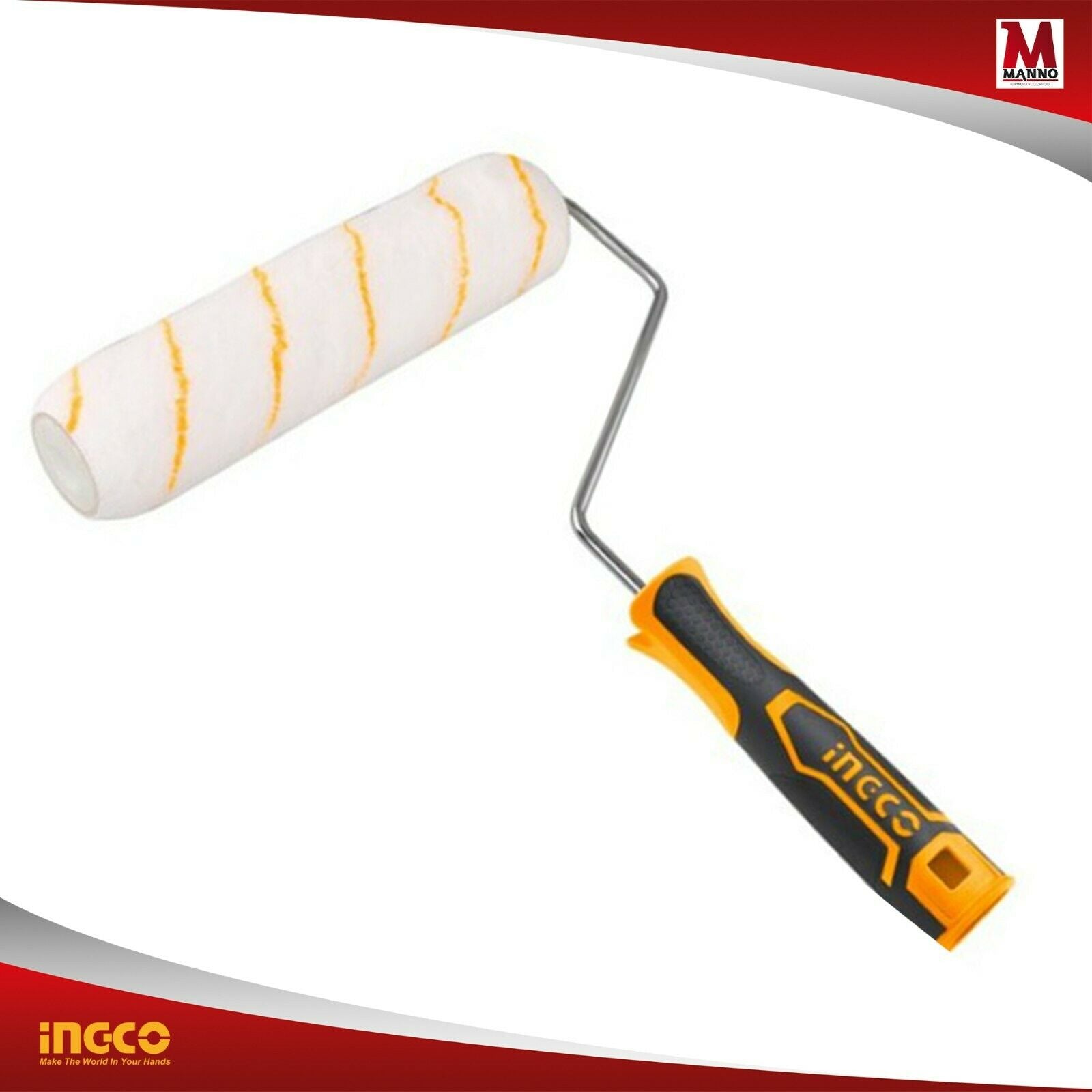 Rullo microfibra 23 cm pelo medio - Ingco HRHT042301D