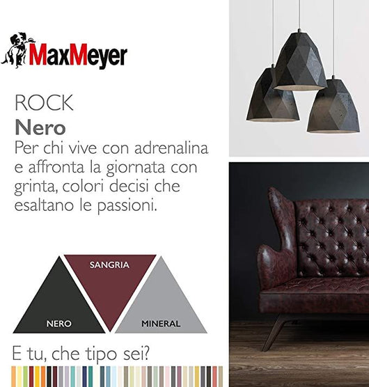 Pittura murale home color nero 2,5 lt