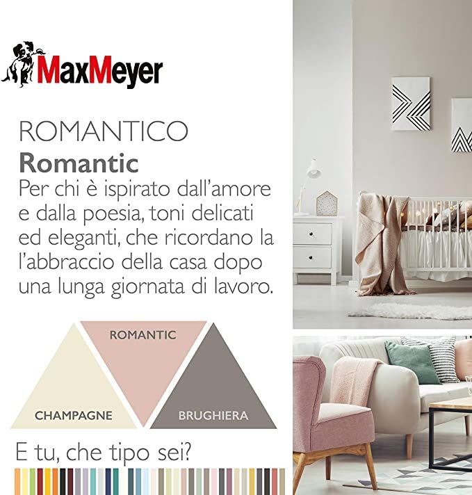 Pittura murale home color romantic 2,5 lt