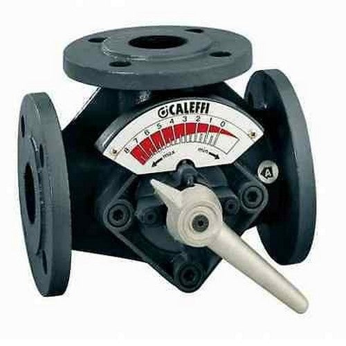 Valvola Miscelatrice Tre Vie, Flangiata, A Farfalla Dn 50 CALEFFI 610050