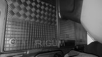 RIGUM904413 ,Tappeti in gomma per Citroen Jumpy dal 2016-, Opel Vivaro dal 2020-, Peugeot Expert Combi dal 2016-, Toyota