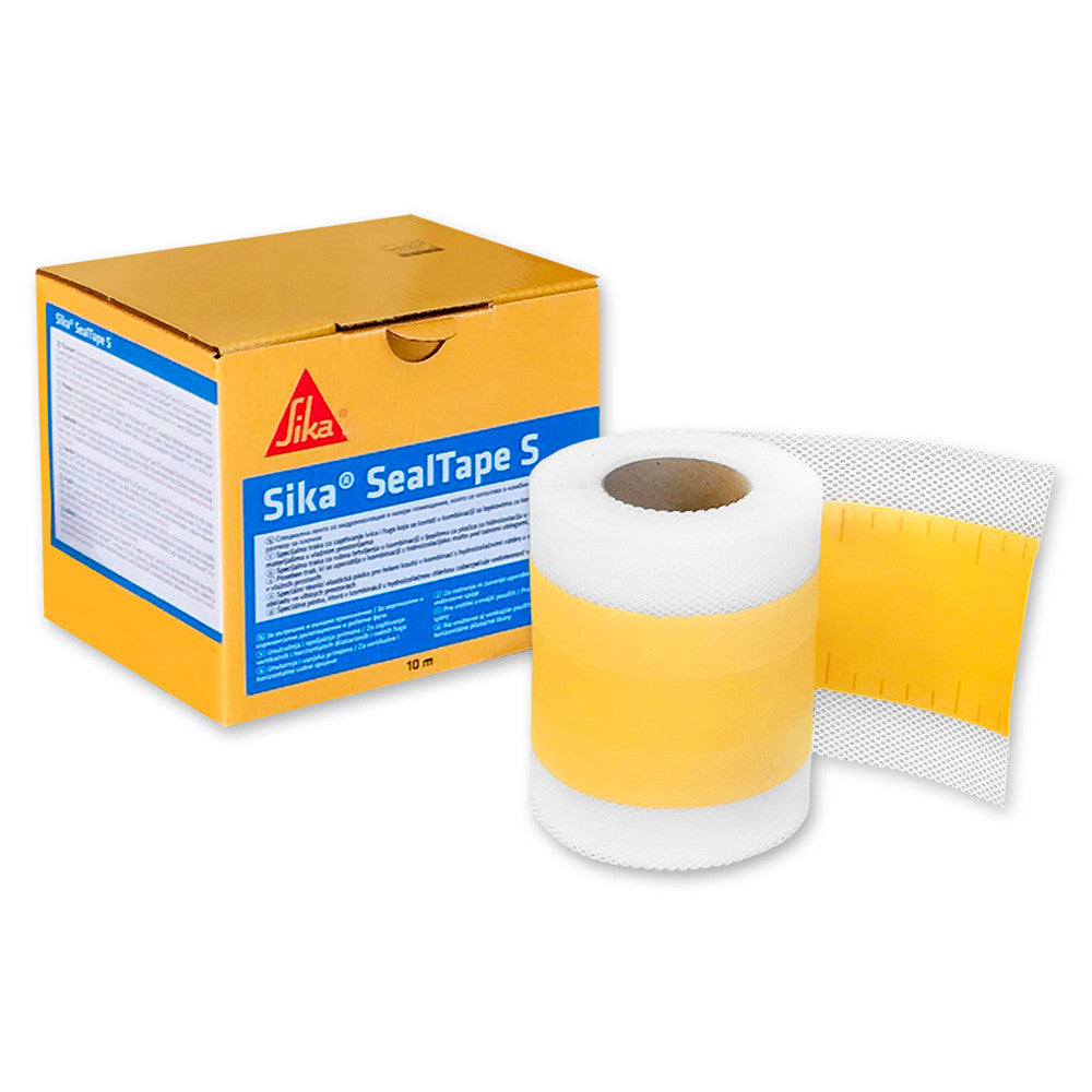 Sealtape-S-Rotolo 10Mt Nastro Impermeabilizzante Per Sigillatura Di Giunti Perimetrali E Raccordi In Zone Con Umidita'-Sika