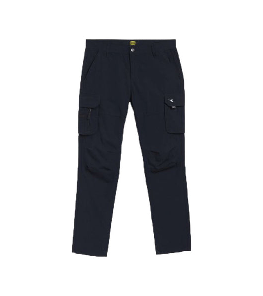 Pantalone Da Lavoro Blu Classico Pant Level Cargo 60062 Con Tasche Laterali E Doppia Cucitura Iso 13688:2013-Diadora Utility-Taglia L