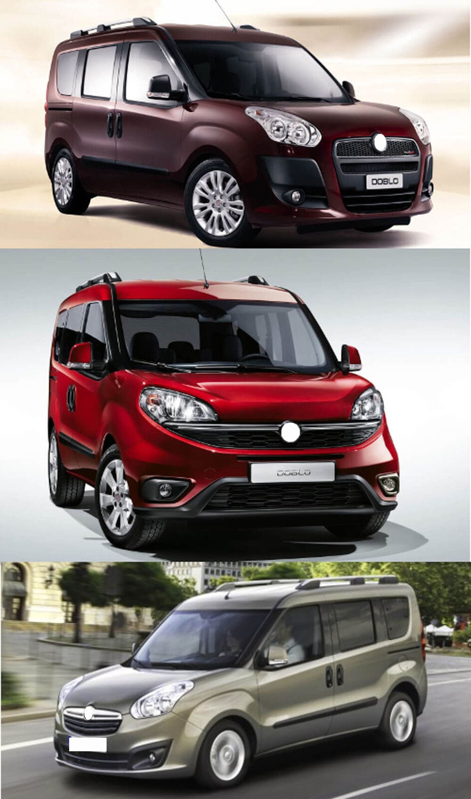 RIGUM900729 , Fiat Doblò Panorama dal 2010- , Opel Combo D Tour dal 2012-2018