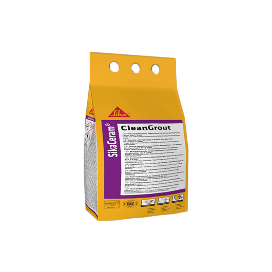 Sikaceram Cleangrout-Stucco Cementizio 5Kg Colore Cenere Per Fughe Da 1 A 8 Millimetri A Parete E A Pavimento-Sika