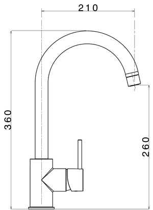 Rubinetto Cucina Miscelatore Monocomando Apell AP7780GO Granito Avena