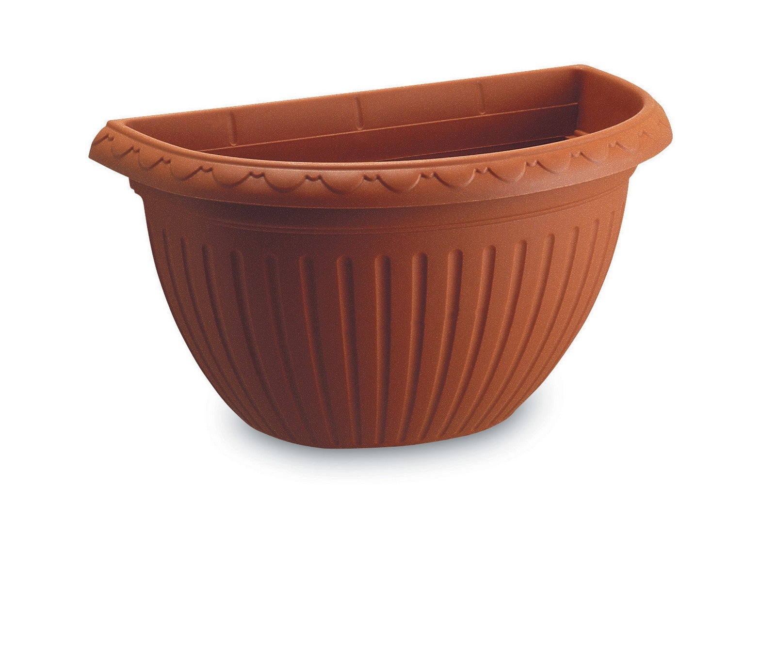 vaso in plastica a muro "argo" cm.40x22h cod:ferx.18232.stock