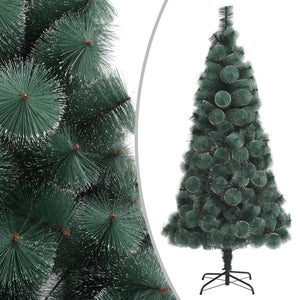 vidaXL Albero di Natale Artificiale con Supporto Verde 120 cm PET