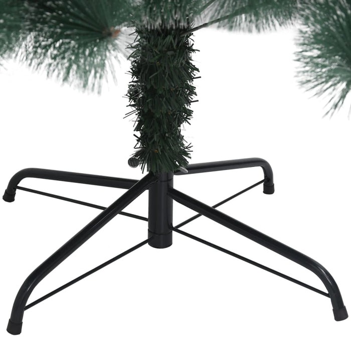 vidaXL Albero di Natale Artificiale con Supporto Verde 120 cm PET