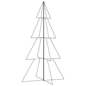 vidaXL Albero di Natale a Cono 360 LED per Interni Esterni 143x250 cm