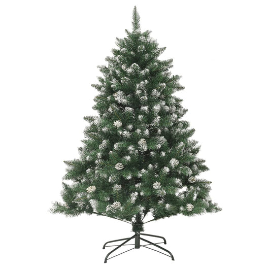 vidaXL Albero di Natale Artificiale con Base 120 cm PVC