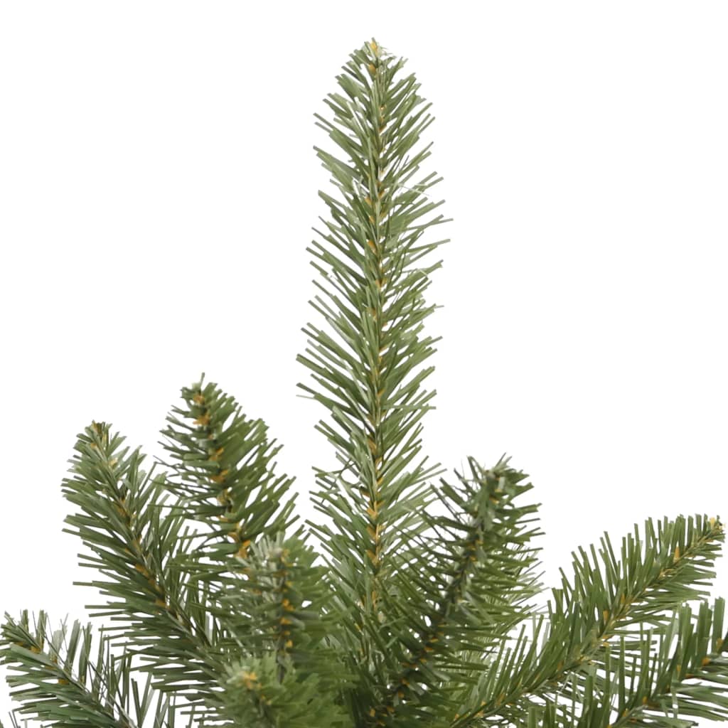 vidaXL Albero di Natale Artificiale Incernierato con Base Verde 120 cm