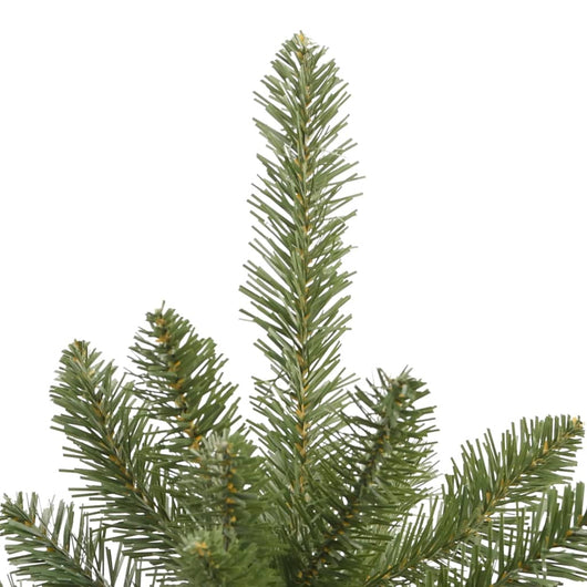 vidaXL Albero di Natale Artificiale Incernierato con Base Verde 180 cm