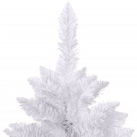 vidaXL Albero di Natale Artificiale Incernierato con Base Bianco 150cm