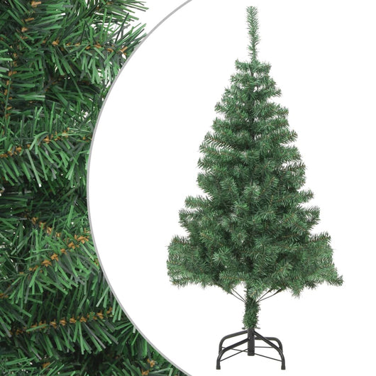 vidaXL Albero di Natale Artificiale con Supporto 150 cm 380 Rami