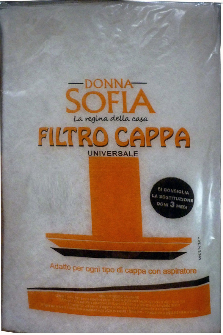 25pz filtro cappa "donna sofia" cm.80x40 cod:ferx.1823