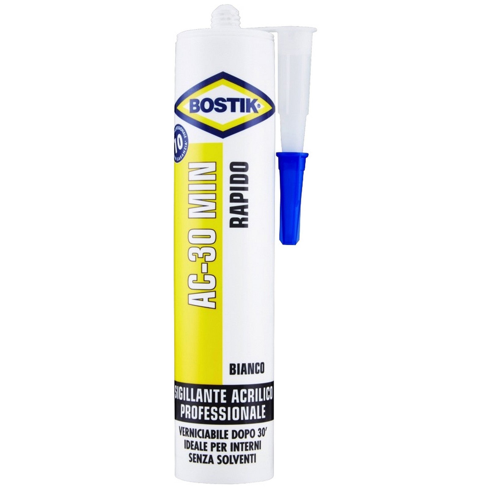 12pz bostik sigillante acrilico 30 minuti 300 ml 18269