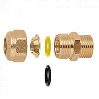 Raccordo Maschio 3/8" M - Ø 8 CALEFFI 904308