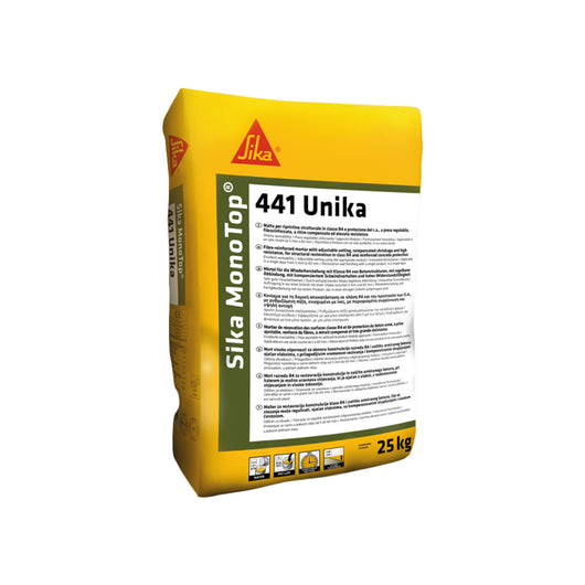 Sika Monotop-441 Unika-Malta Per Ripristino Strutturale 25Kg Protezione Di Armature E Calcestruzzo A Ritiro Compensato-Sika