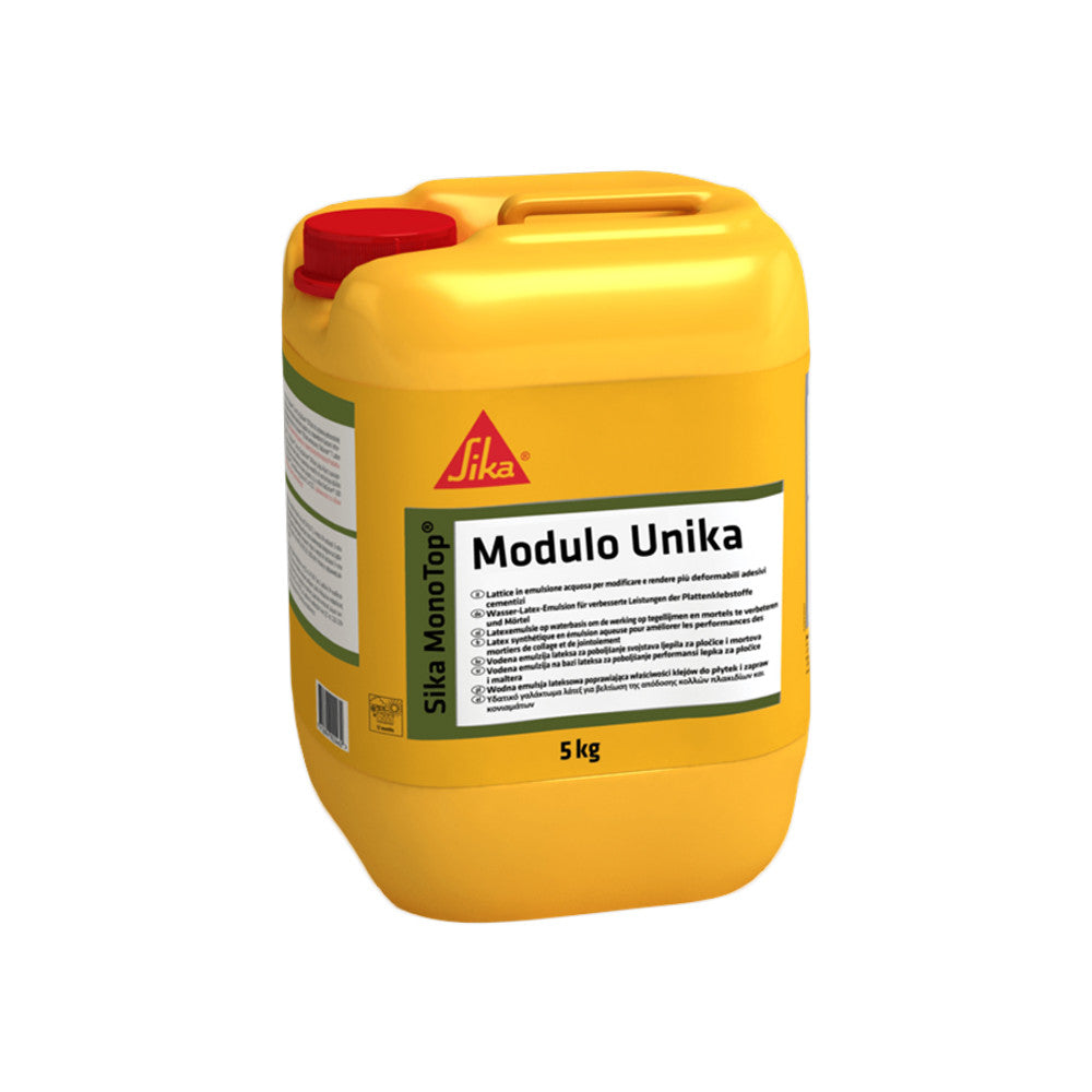 Sika Monotop Modulo Unika-Additivo Liquido 5Kg Da Utilizzare Per Accelerare La Presa Della Malta Sika Monotop-441 Unika-Sika