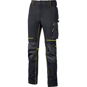 Pantalone slim fit atom u-power black carbon xxl U-power