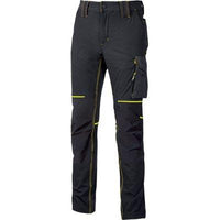 Pantalone slim fit world u-power black carbon l U-power