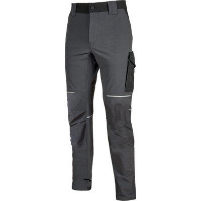 Pantalone slim fit world u-power asphalt grey l U-power