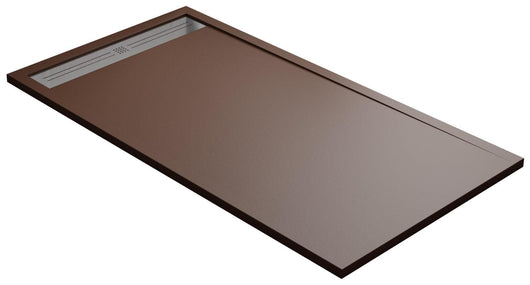 Piatto Doccia 80x120 cm in Pietra Bonussi Trivor Marrone