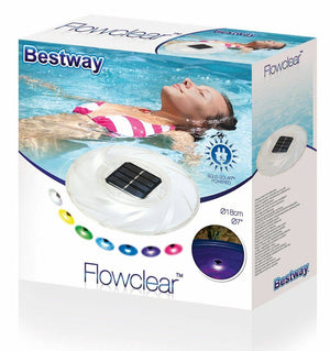 Lampada Multicolor Solare Galleggiante per Piscina Ø18 cm Bestway