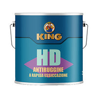 ANTIRUGGINE A RAPIDA ESSICCAZIONE King Hd 2,5 LT GRIGIO applica facile FERRO