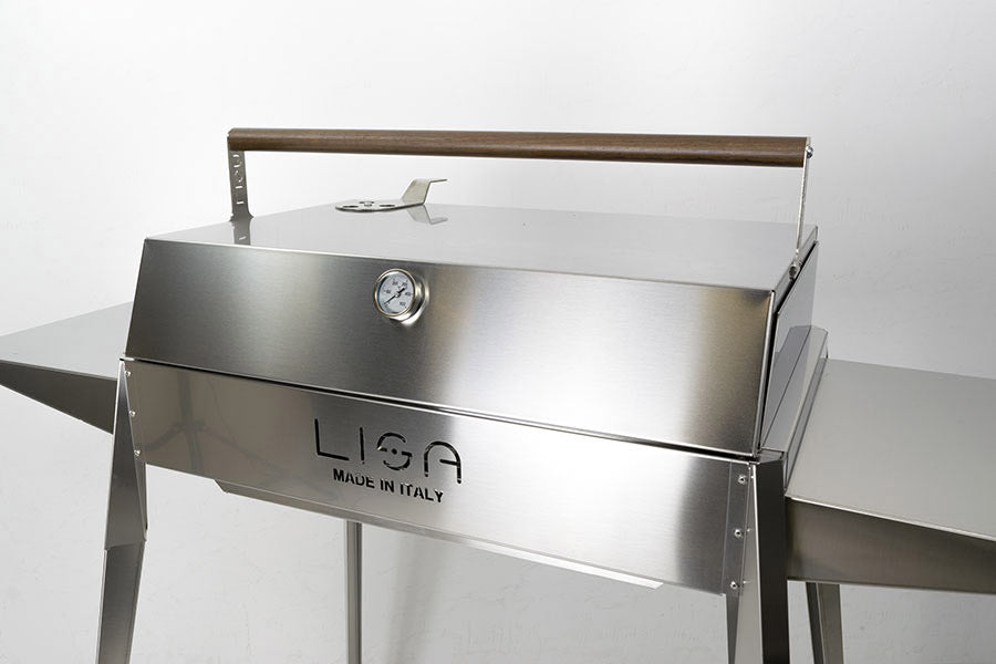 Forno Coperchio per Barbecue a Carbone Etna e Etna Maxi in Acciaio Lisa Luxury