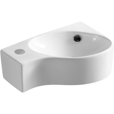 Lavabo a parete 43x28 cm LP91 bianco