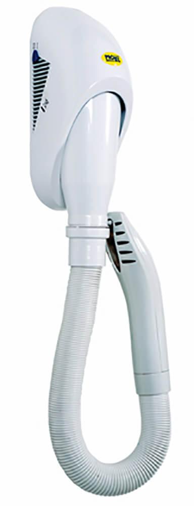 Asciugacapelli Phon da Parete con Tubo 700W Moel Elephon 320TC Bianco