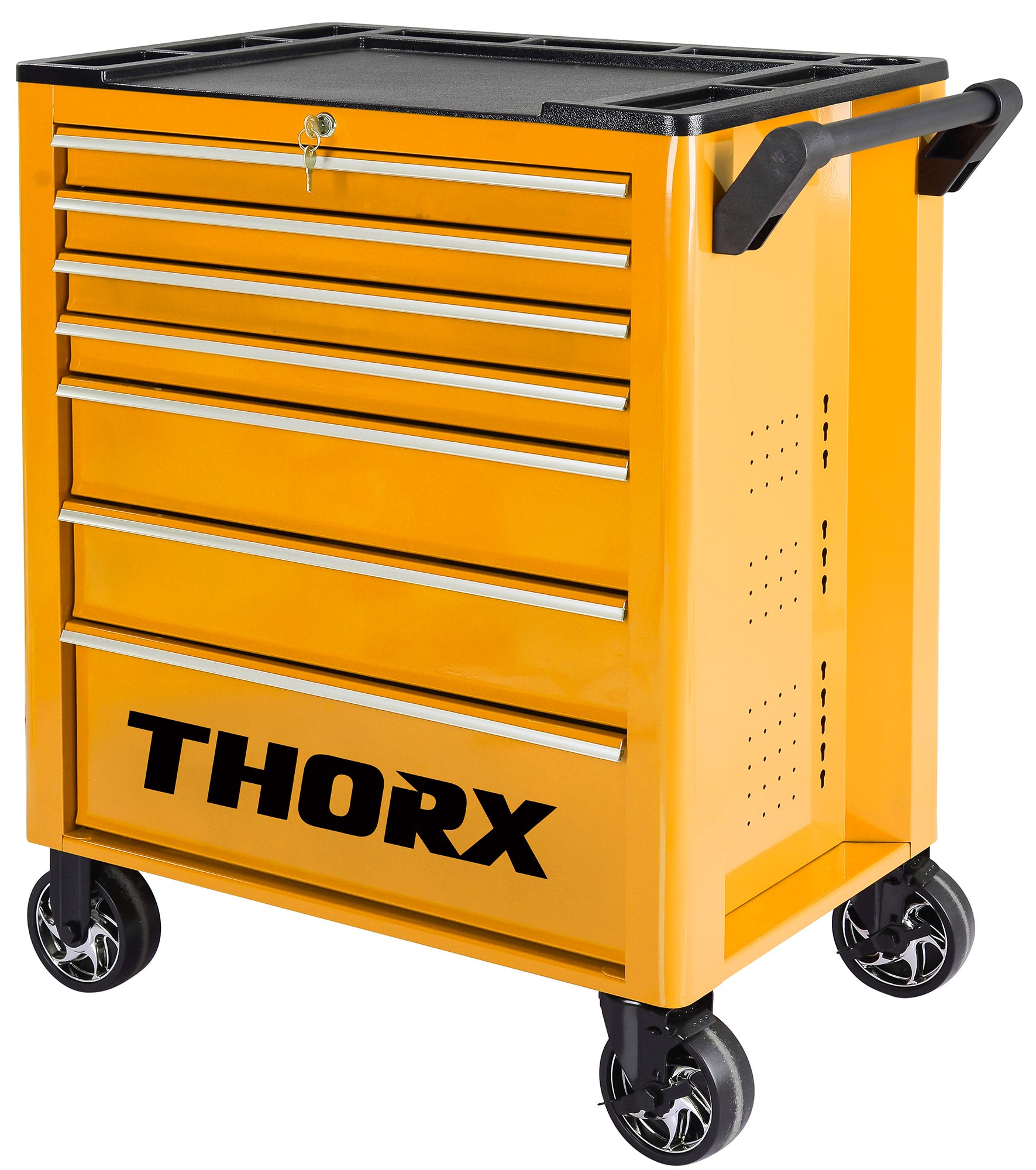 Carrello Porta Attrezzi Utensili da Lavoro 7 Cassetti in Acciaio Becker Thorx