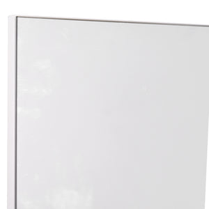 Pensile Bagno con Specchio e 3 Ripiani 60x10x48 cm MDF  Elisa Bianco