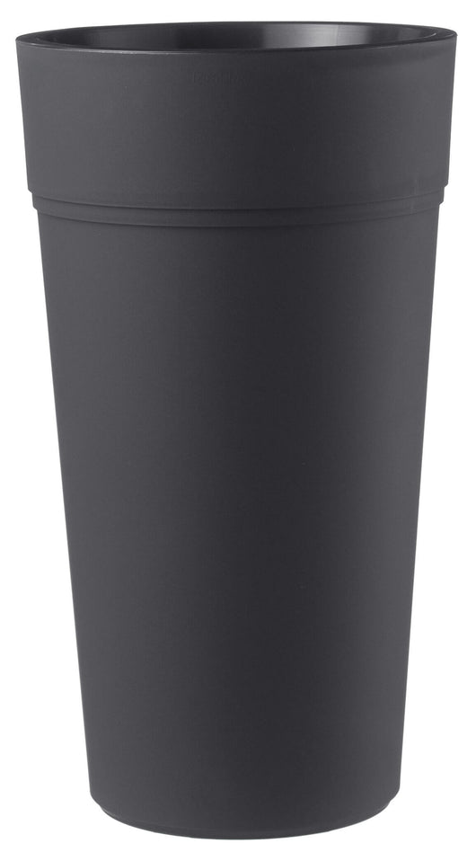 Vaso Ø38x65 cm in Polipropilene con Riserva d'Acqua Tulli Stem Elements 65 Wr Antracite