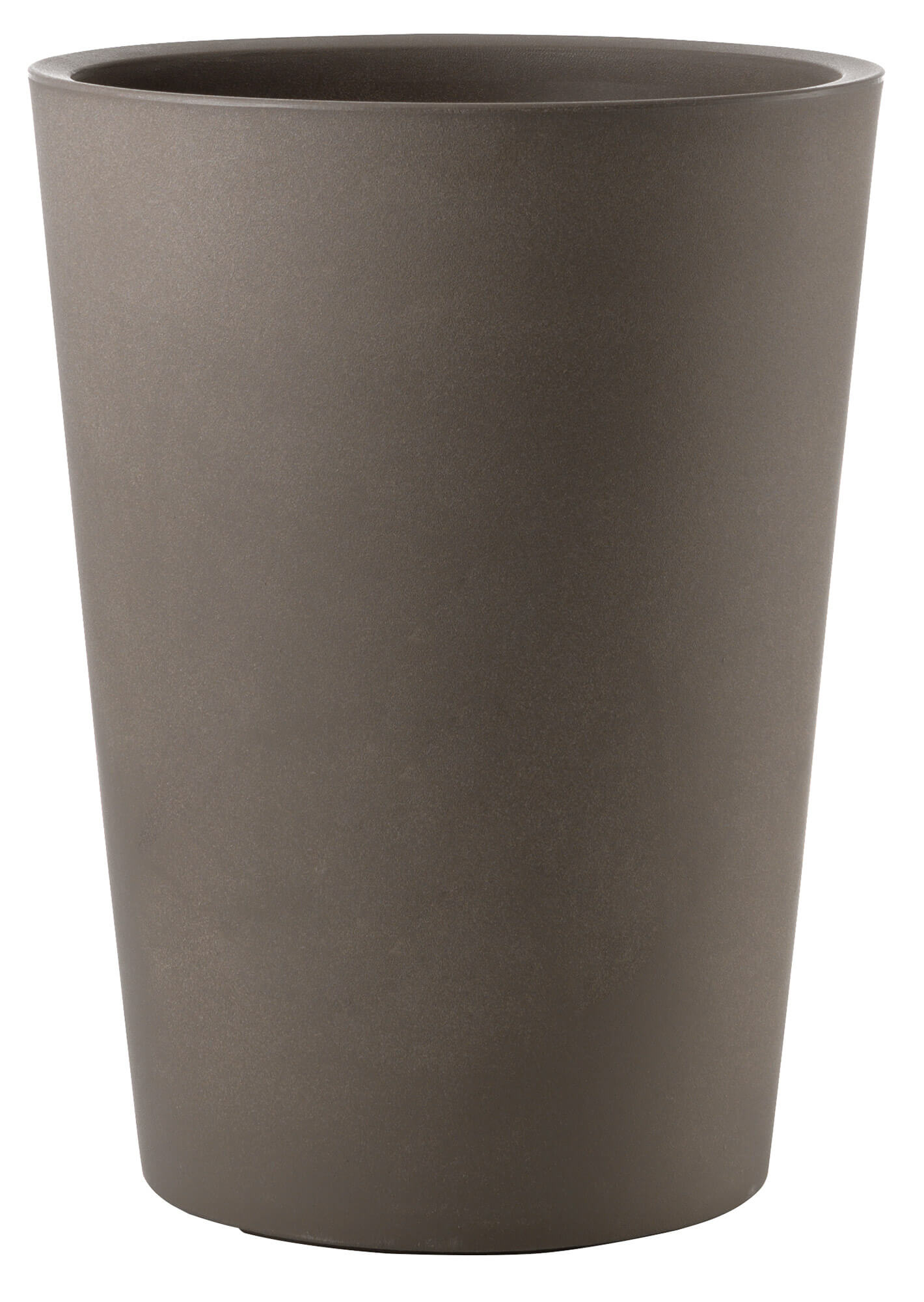 Vaso Ø39x50 cm in Polietilene Tulli Zamora Essential 50 Cappuccino